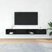Dulapuri TV 2 buc Stejar negru 100x31x25,5 cm Lemn prelucrat - WALTI WALTI