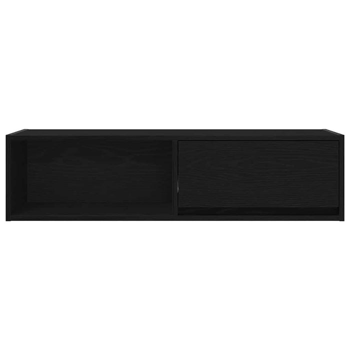Dulapuri TV 2 buc Stejar negru 100x31x25,5 cm Lemn prelucrat - WALTI WALTI