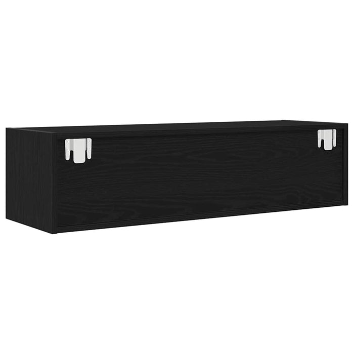 Dulapuri TV 2 buc Stejar negru 100x31x25,5 cm Lemn prelucrat - WALTI WALTI