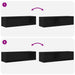 Dulapuri TV 2 buc Stejar negru 100x31x25,5 cm Lemn prelucrat - WALTI WALTI