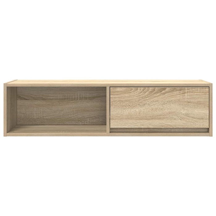 Comodă TV, stejar sonoma, 100x31x25,5 cm, lemn prelucrat - WALTI WALTI