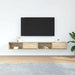Dulapuri TV 2 buc Stejar Sonoma 100x31x25,5 cm Lemn prelucrat - WALTI WALTI