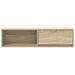 Dulapuri TV 2 buc Stejar Sonoma 100x31x25,5 cm Lemn prelucrat - WALTI WALTI