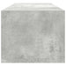 Comodă TV, gri beton, 100x31x25,5 cm, lemn prelucrat - WALTI WALTI