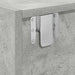 Comodă TV, gri beton, 100x31x25,5 cm, lemn prelucrat - WALTI WALTI
