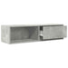 Dulapuri TV 2 buc Beton Gri 100x31x25,5 cm Lemn prelucrat - WALTI WALTI