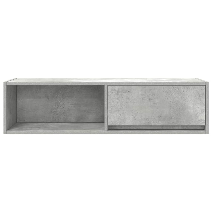 Dulapuri TV 2 buc Beton Gri 100x31x25,5 cm Lemn prelucrat - WALTI WALTI