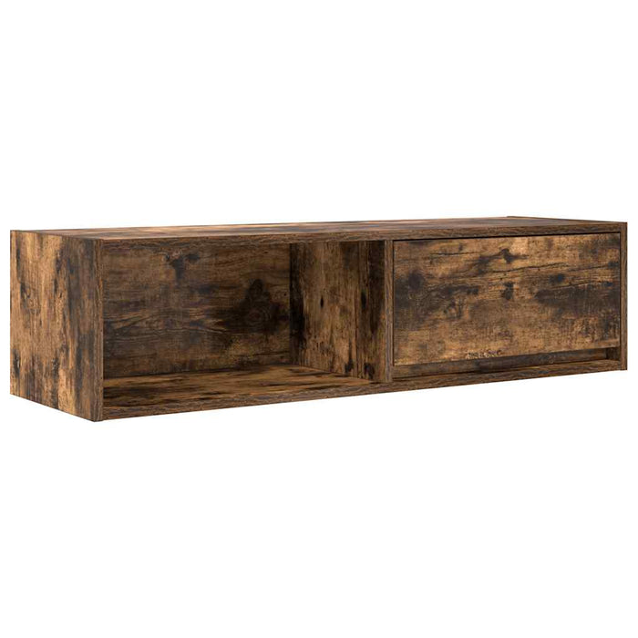 Dulapuri TV 2 buc Stejar afumat 100x31x25,5 cm Lemn prelucrat - WALTI WALTI