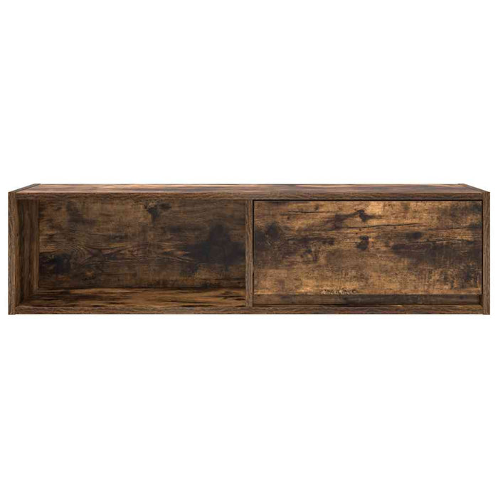 Dulapuri TV 2 buc Stejar afumat 100x31x25,5 cm Lemn prelucrat - WALTI WALTI