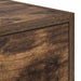 Dulapuri TV 2 buc Stejar afumat 100x31x25,5 cm Lemn prelucrat - WALTI WALTI