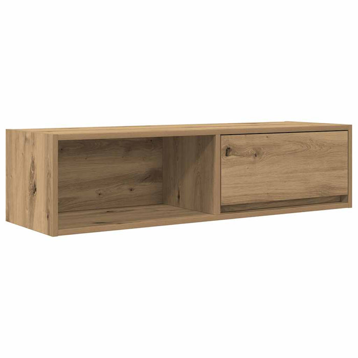 Dulap TV Artisan Stejar 100x31x25,5 cm Lemn prelucrat WALTI