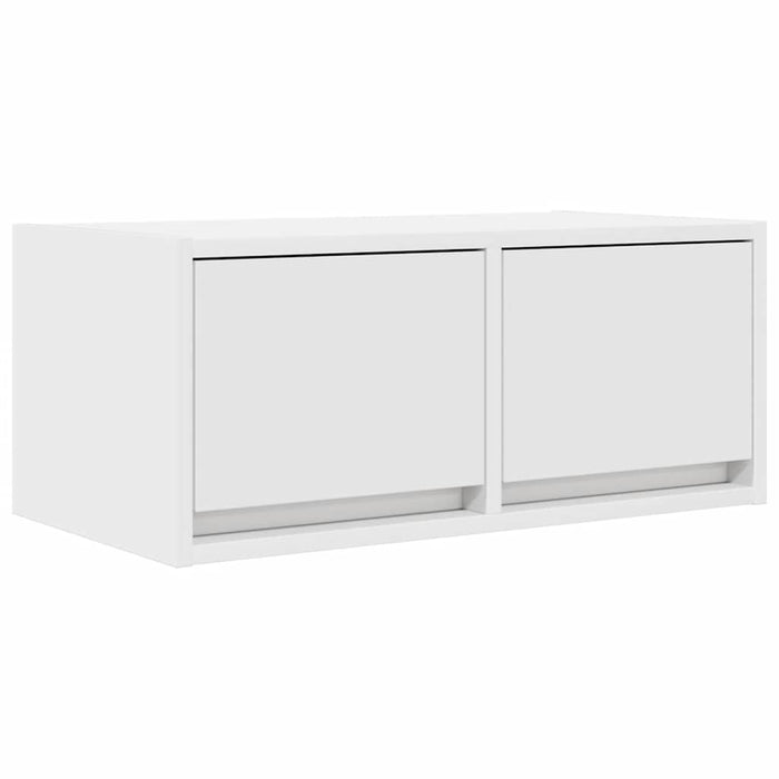 Comodă TV, alb, 60x31x25,5 cm, lemn prelucrat - WALTI WALTI