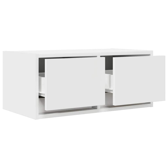 Comodă TV, alb, 60x31x25,5 cm, lemn prelucrat - WALTI WALTI