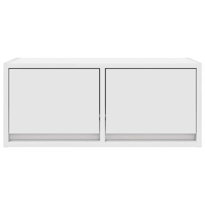 Comodă TV, alb, 60x31x25,5 cm, lemn prelucrat - WALTI WALTI