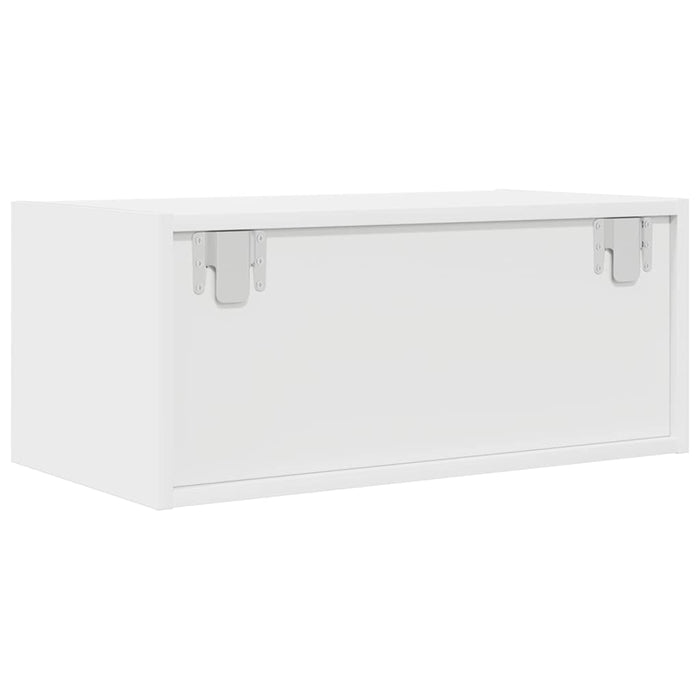Comodă TV, alb, 60x31x25,5 cm, lemn prelucrat - WALTI WALTI
