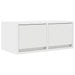 Dulapuri TV 2 buc Alb 60x31x25,5 cm Lemn prelucrat - WALTI WALTI