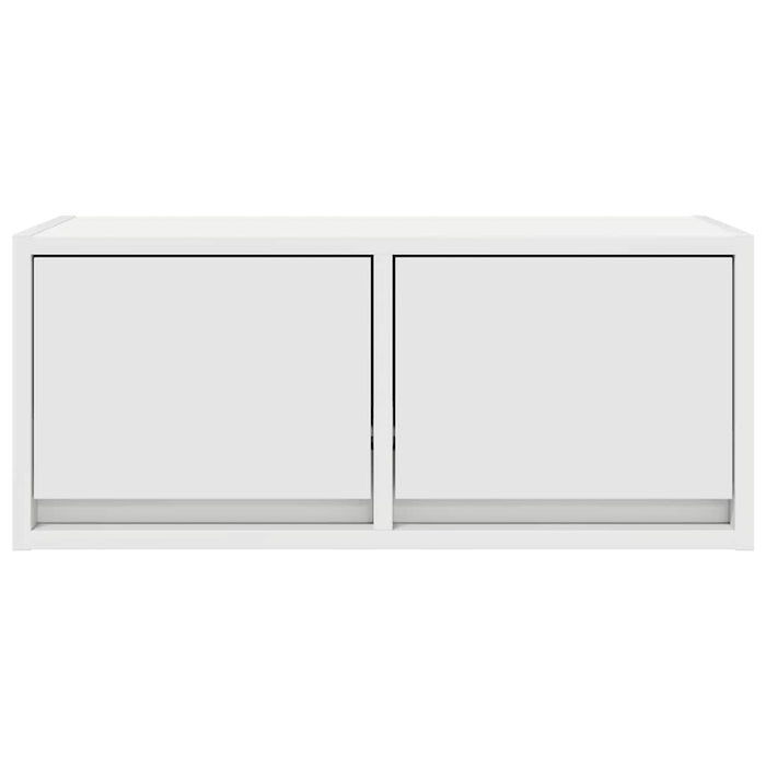 Dulapuri TV 2 buc Alb 60x31x25,5 cm Lemn prelucrat - WALTI WALTI