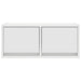 Dulapuri TV 2 buc Alb 60x31x25,5 cm Lemn prelucrat - WALTI WALTI