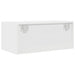 Dulapuri TV 2 buc Alb 60x31x25,5 cm Lemn prelucrat - WALTI WALTI