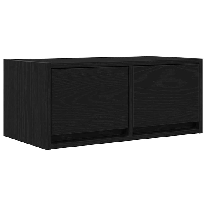 Dulap TV Stejar negru 60x31x25,5 cm Lemn prelucrat - WALTI WALTI