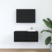 Dulap TV Stejar negru 60x31x25,5 cm Lemn prelucrat - WALTI WALTI