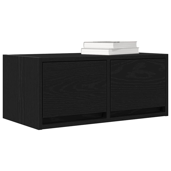 Dulap TV Stejar negru 60x31x25,5 cm Lemn prelucrat - WALTI WALTI