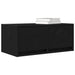 Dulap TV Stejar negru 60x31x25,5 cm Lemn prelucrat - WALTI WALTI