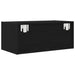 Dulap TV Stejar negru 60x31x25,5 cm Lemn prelucrat - WALTI WALTI