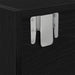 Dulap TV Stejar negru 60x31x25,5 cm Lemn prelucrat - WALTI WALTI