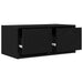 Dulapuri TV 2 buc stejar negru 60x31x25,5 cm lemn prelucrat - WALTI WALTI