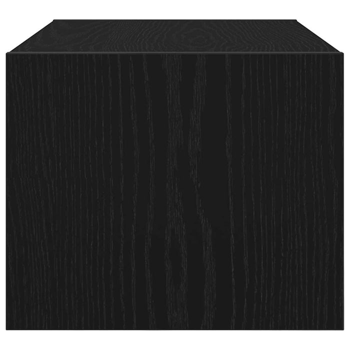 Dulapuri TV 2 buc stejar negru 60x31x25,5 cm lemn prelucrat - WALTI WALTI