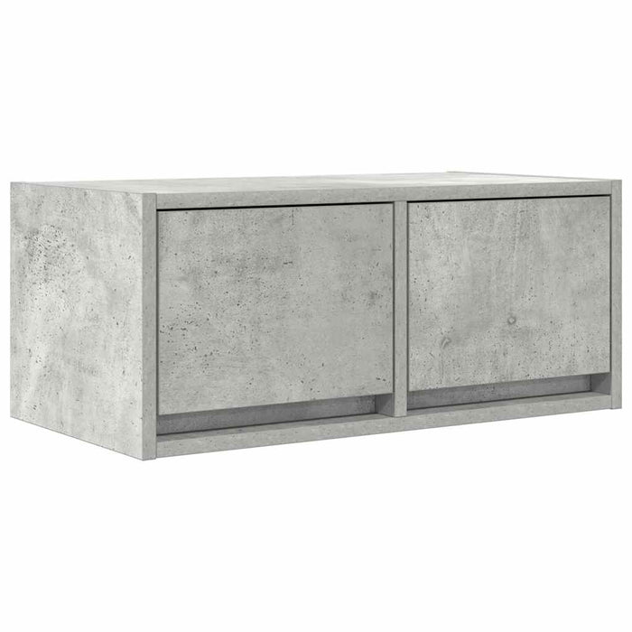 Dulap TV Beton Gri 60x31x25,5 cm Lemn prelucrat - WALTI WALTI