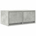 Dulap TV Beton Gri 60x31x25,5 cm Lemn prelucrat - WALTI WALTI