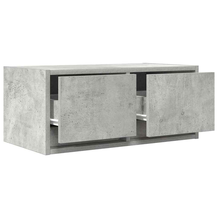 Dulap TV Beton Gri 60x31x25,5 cm Lemn prelucrat - WALTI WALTI