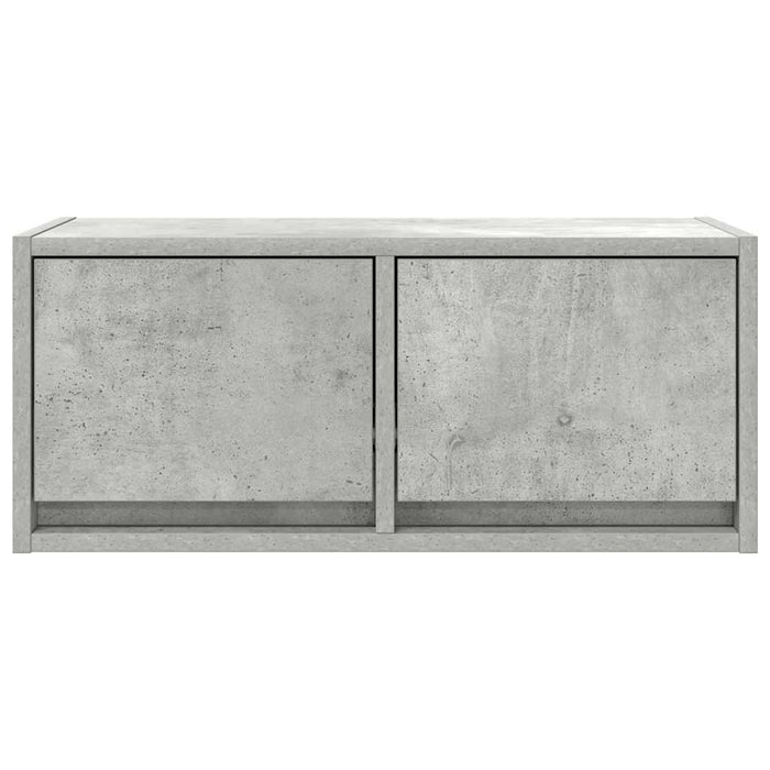 Dulap TV Beton Gri 60x31x25,5 cm Lemn prelucrat - WALTI WALTI