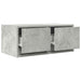 Dulapuri TV 2 buc Beton Gri 60x31x25,5 cm Lemn prelucrat - WALTI WALTI