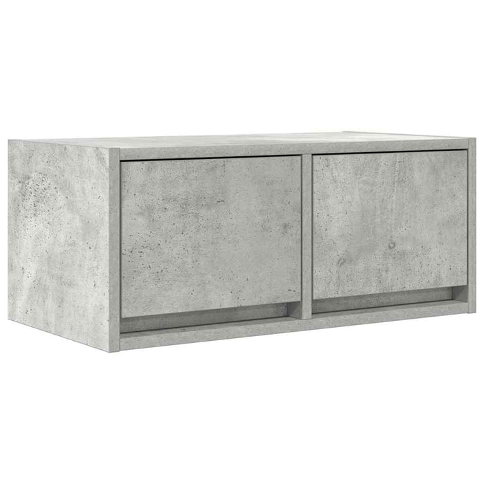Dulapuri TV 2 buc Beton Gri 60x31x25,5 cm Lemn prelucrat - WALTI WALTI