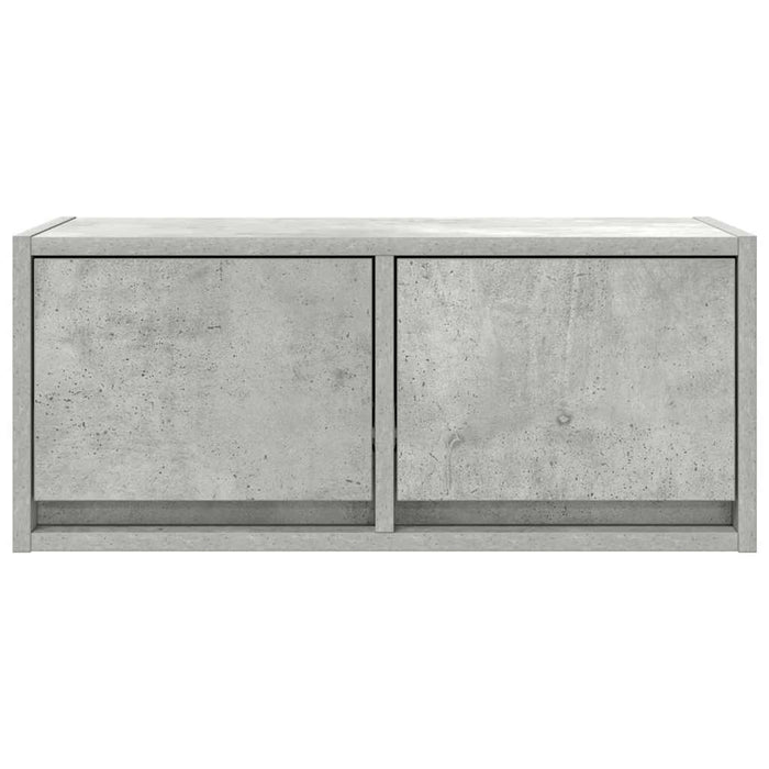Dulapuri TV 2 buc Beton Gri 60x31x25,5 cm Lemn prelucrat - WALTI WALTI