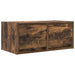 Dulap TV stejar afumat 60x31x25,5 cm din lemn de prelucrare - WALTI WALTI