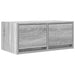 Dulapuri TV 2 buc Gri Sonoma 60x31x25,5 cm Lemn prelucrat - WALTI WALTI