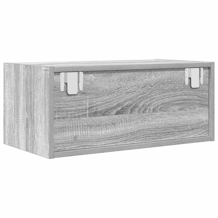 Dulapuri TV 2 buc Gri Sonoma 60x31x25,5 cm Lemn prelucrat - WALTI WALTI