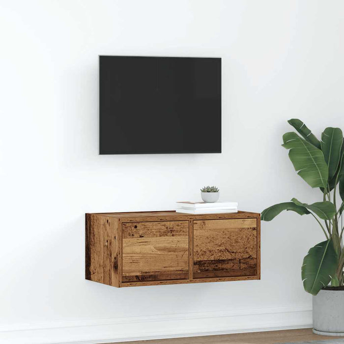 Dulap TV Lemn vechi 60x31x25,5 cm Lemn prelucrat - WALTI WALTI