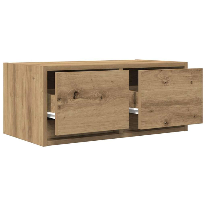 Dulapuri TV 2 buc Stejar Artisan 60x31x25,5 cm Lemn prelucrat - WALTI WALTI