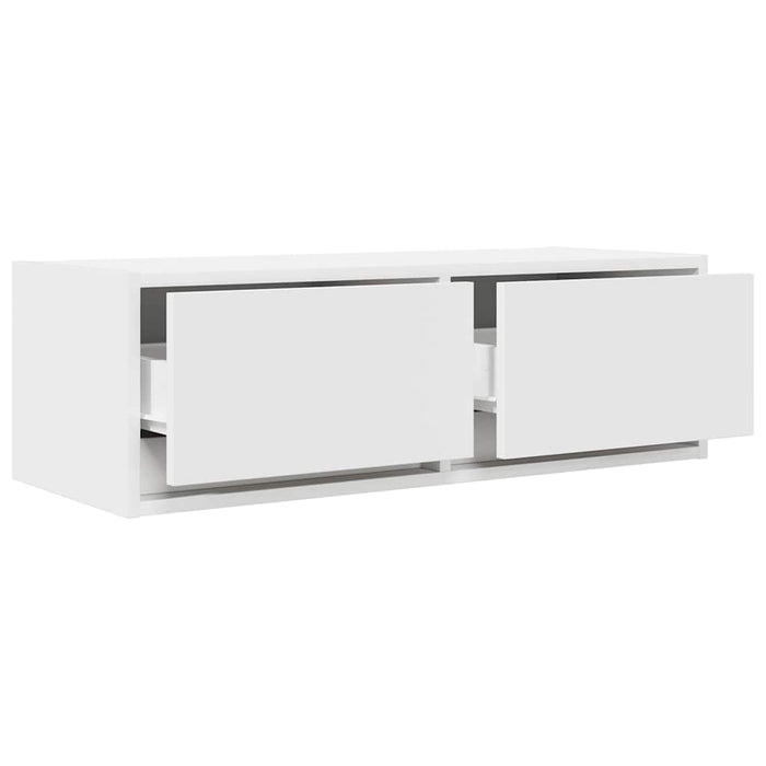 Dulapuri TV 2 buc Alb 80x31x25,5 cm Lemn prelucrat - WALTI WALTI