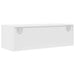 Dulapuri TV 2 buc Alb 80x31x25,5 cm Lemn prelucrat - WALTI WALTI