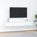 Dulapuri TV 2 buc Alb 80x31x25,5 cm Lemn prelucrat - WALTI WALTI