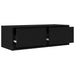 Dulapuri TV 2 buc Stejar negru 80x31x25,5 cm Lemn prelucrat - WALTI WALTI