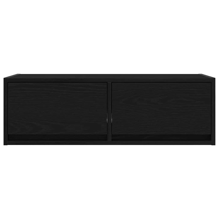 Dulapuri TV 2 buc Stejar negru 80x31x25,5 cm Lemn prelucrat - WALTI WALTI