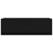Dulapuri TV 2 buc Stejar negru 80x31x25,5 cm Lemn prelucrat - WALTI WALTI
