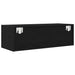 Dulapuri TV 2 buc Stejar negru 80x31x25,5 cm Lemn prelucrat - WALTI WALTI